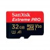 Карта памяти SanDisk Extreme Pro microSDHC 32GB Class 10 UHS Class 3 V30 A1 100MB/s + адаптер